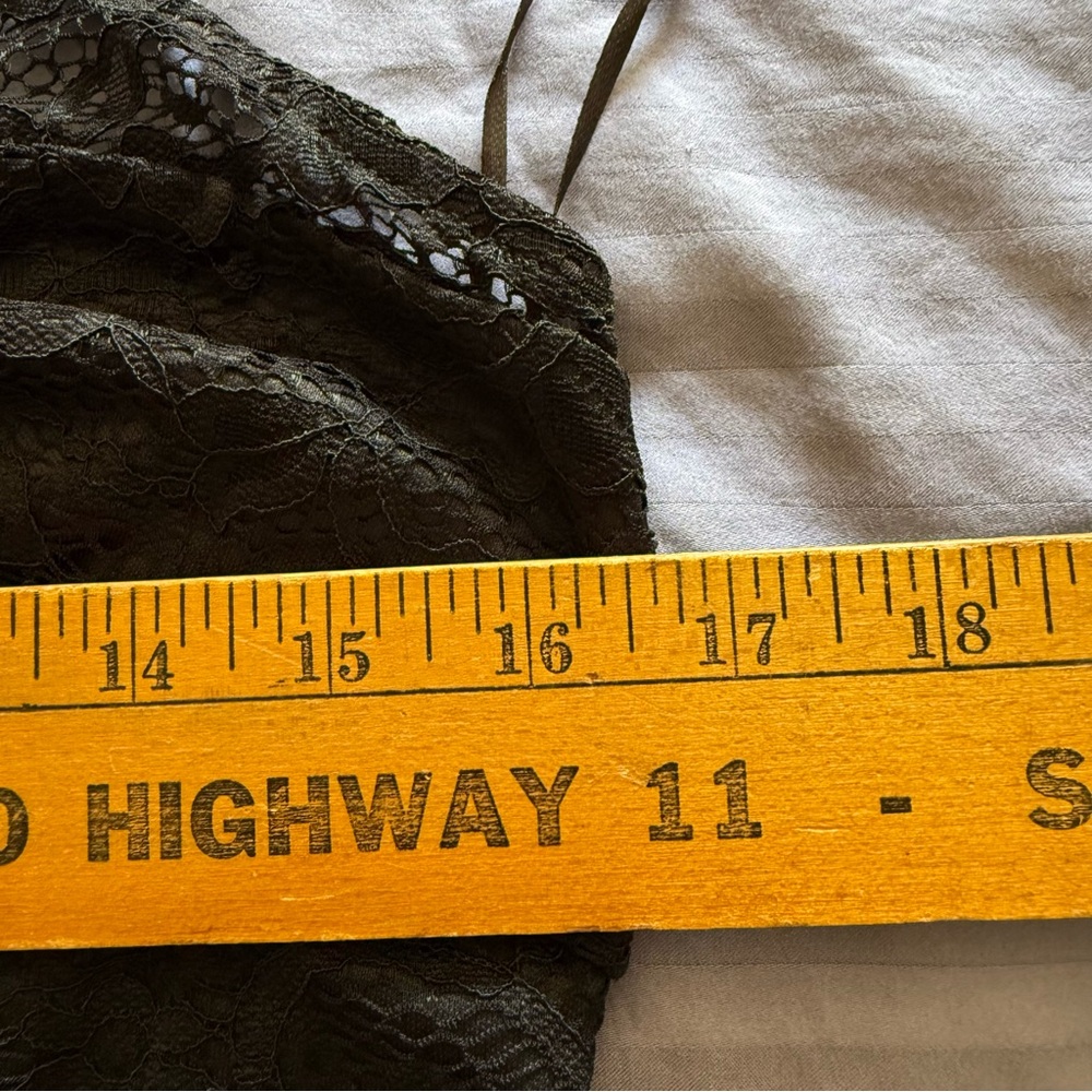 Wedtrend Black Lace Evening Maxi Dress – Size L (New with Tags) - Picture 6 of 6